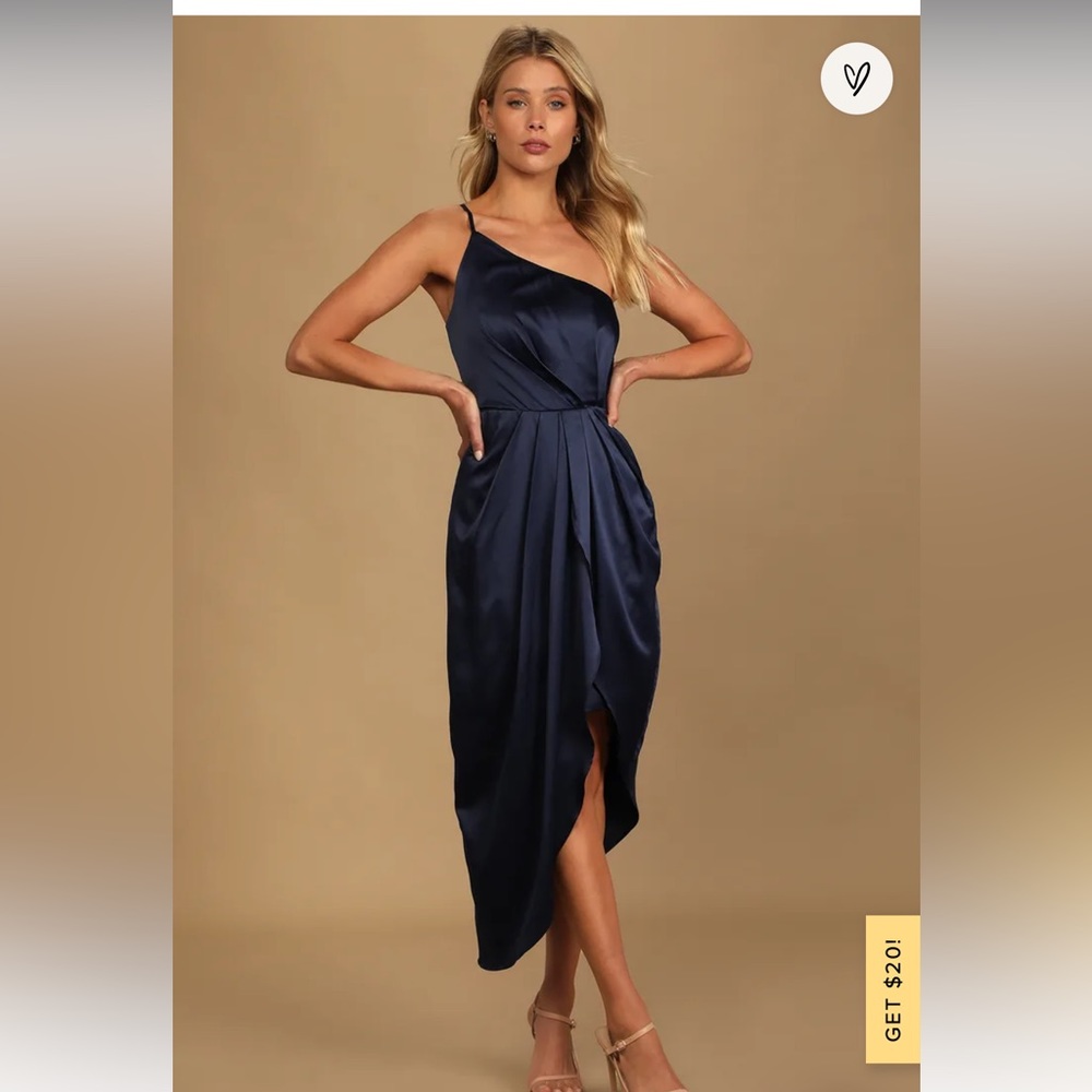 Navy lulus dress